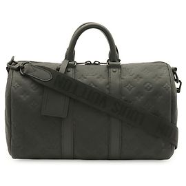 Louis Vuitton Monogram Taurillon Keepall Bandoulière 35