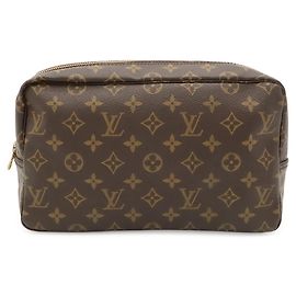 Louis Vuitton Monogram Trousse Toilette 28 Clutch Bag
