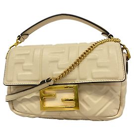 Borsa a mano Fendi Baguette in pelle