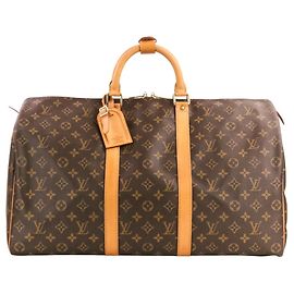 Louis Vuitton Keepall 50 Monogram Boston Bag