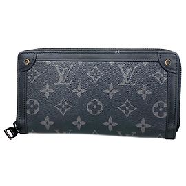 Portafoglio Zippy Long Trunk Monogram Eclipse Louis Vuitton