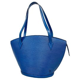 Sac à épaule Louis Vuitton Epi Saint Jacques en Toledo Blue
