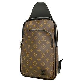 Sac bandoulière Louis Vuitton Monogram Macassar Avenue