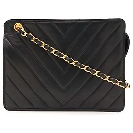 Bolsa de Ombro com Corrente Chanel V-Stitch