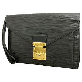 Borsa a Clutch Louis Vuitton in Pelle Epi - Pochette Sellier Dragonne