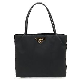 Saco Tote Prada com logótipo triangular