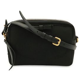 Prada Crossbody-Tasche aus Jacquard-Band mit Logo