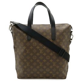 Louis Vuitton Monogram Macassar Kitan Tote