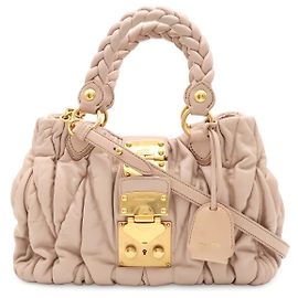 Borsa Miu Miu Matelassé Gather