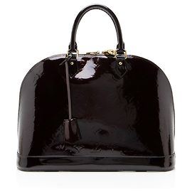 Louis Vuitton Monogram Vernis Alma GM Satchel Tasche