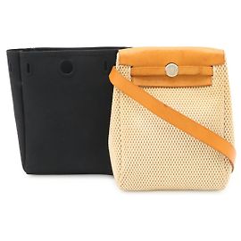 Bolso de hombro Hermès de tela