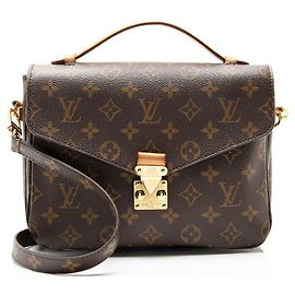Louis Vuitton Monogram Canvas Pochette Metis Schultertasche