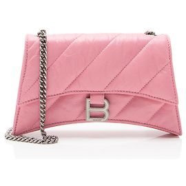 Borsa a catena Small Crush in pelle matelassé Balenciaga