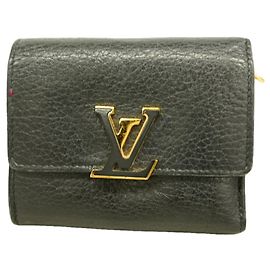 Cartera Tri-fold Louis Vuitton en Noir