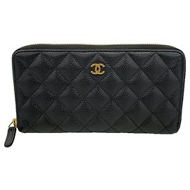 Chanel Matelassé Langes Portemonnaie