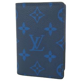 Porta-cartões Louis Vuitton Taigarama Cobalt