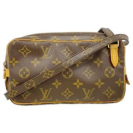 Bolsa de Ombro Louis Vuitton Monogram Pochette Marly Bandoulière