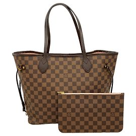 Bolso Tote Louis Vuitton Damier Neverfull MM