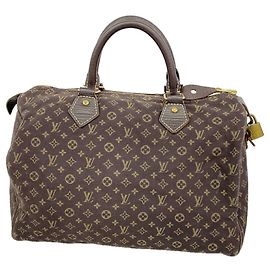 Bolsa Louis Vuitton Monogram Mini Lin Speedy 30