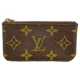 Louis Vuitton Monogram Pochette Clé Coin Case