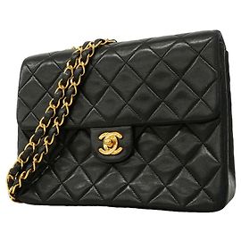 Bolsa de Ombro com Corrente Chanel Matelassé