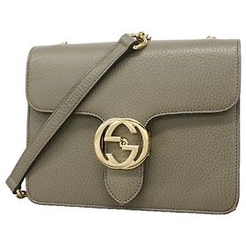 Borsa a tracolla Gucci Interlocking G