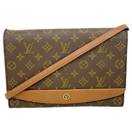Sac à épaule Louis Vuitton Monogram Bordeaux