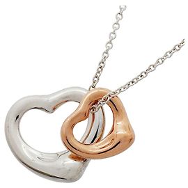 Autre Marque Tiffany & Co. Double Heart Halskette