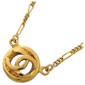Chanel Coco Mark Circle Halskette