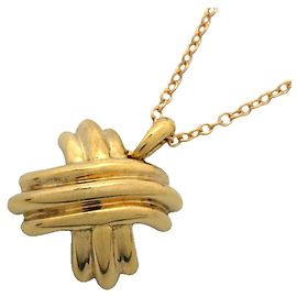Autre Marque Collana Signature di Tiffany & Co. in oro giallo 18K