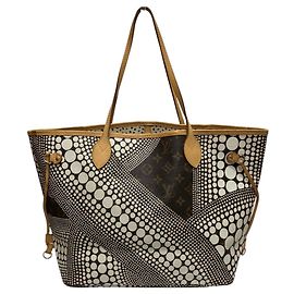 Bolso Tote Louis Vuitton x Yayoi Kusama Collaboration Neverfull MM