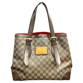 Sac à épaule Louis Vuitton Damier Hampstead MM
