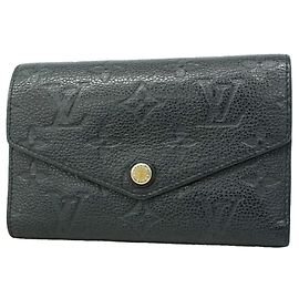 Louis Vuitton Tri-Fold Geldbörse - Noir