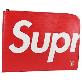 Louis Vuitton Pochette Jour Limited Edition Supreme Epi Leather GM