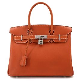 Hermès Borsa Hermes Birkin 30 in Brique