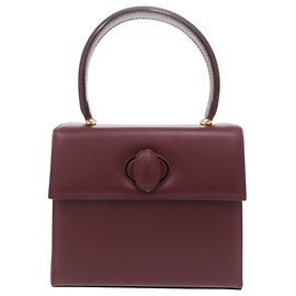 Borsa in pelle Bordeaux Cartier Must Line