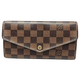 Louis Vuitton Damier Canvas langes Portemonnaie