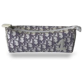 Christian Dior Vintage Cosmetic Diorissimo Canvas Small