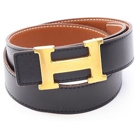 Hermès Hermes Constance H-Belt Wendelgürtel aus Leder für Herren