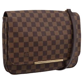 LOUIS VUITTON Damier Ebene Hoxton PM Shoulder Bag N41257 LV Auth ka6040V