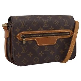LOUIS VUITTON Monogram Saint Germain Schultertasche M51210 LV Auth bs36977