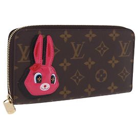 LOUIS VUITTON Monogram sun yitian Zippy Wallet Geldbörse M83689 LV Auth 199848SAM