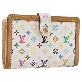 LOUIS VUITTON Monogram Multicolor Portefeuille Viennois M92987 LV Auth 202106