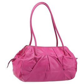 Borsa a tracolla Miu Miu in pelle rosa e oro autentica am12558A
