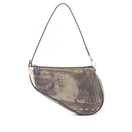Christian Dior Saddle Bag - Handtasche mit Denim-Muster