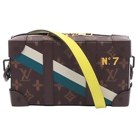Bolsa de Ombro Louis Vuitton Soft Trunk Wallet Monogram N°7