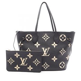 Bolso Tote Louis Vuitton Neverfull MM Monogram Empreinte