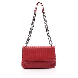 Borsa a tracolla piccola Bottega Veneta Olympia