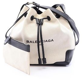 Borsa a secchiello Balenciaga Navy