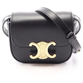 Céline Celine Mini Claude Schultertasche aus Leder
